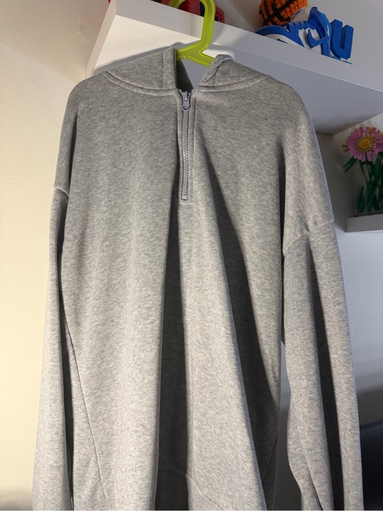 Other - Women’s Gray Quarter Zip Hoodie Casual Lounge Sweatshirt